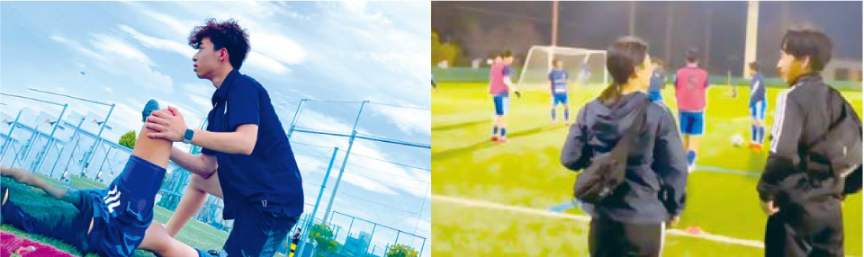 トレーナー活動の様子