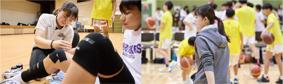 トレーナー活動の様子